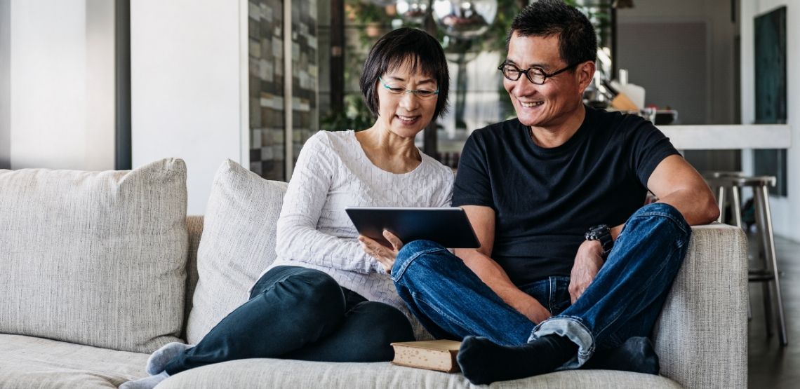Social media can be used to connect families.